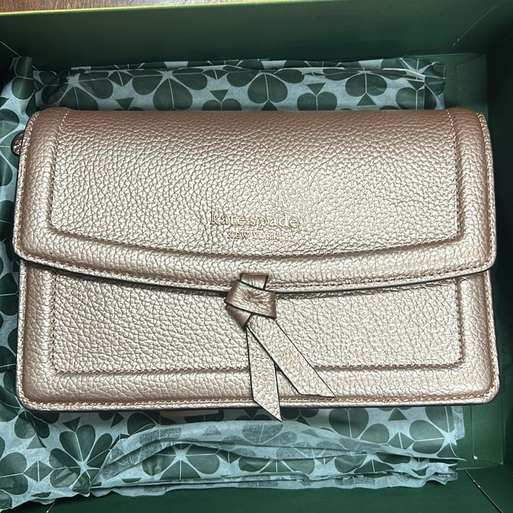 Kate spade metallic bag